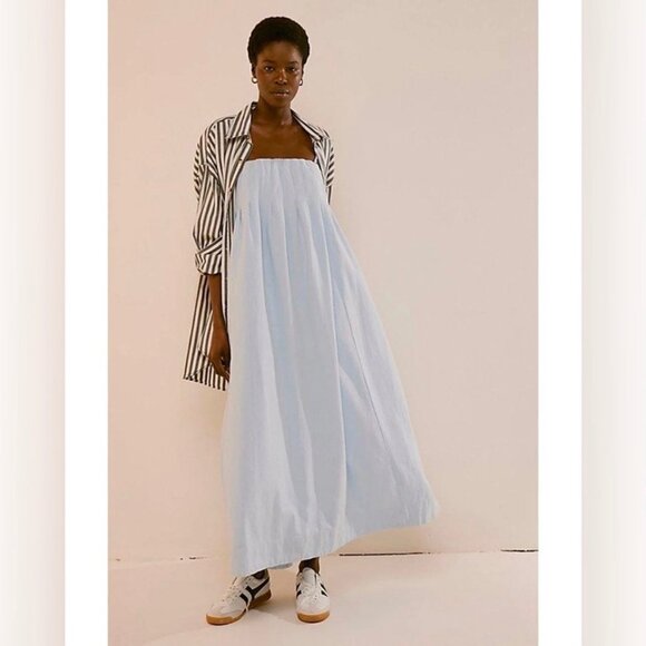 Free People Light Blue Maxi Dress - Picture 5 of 9